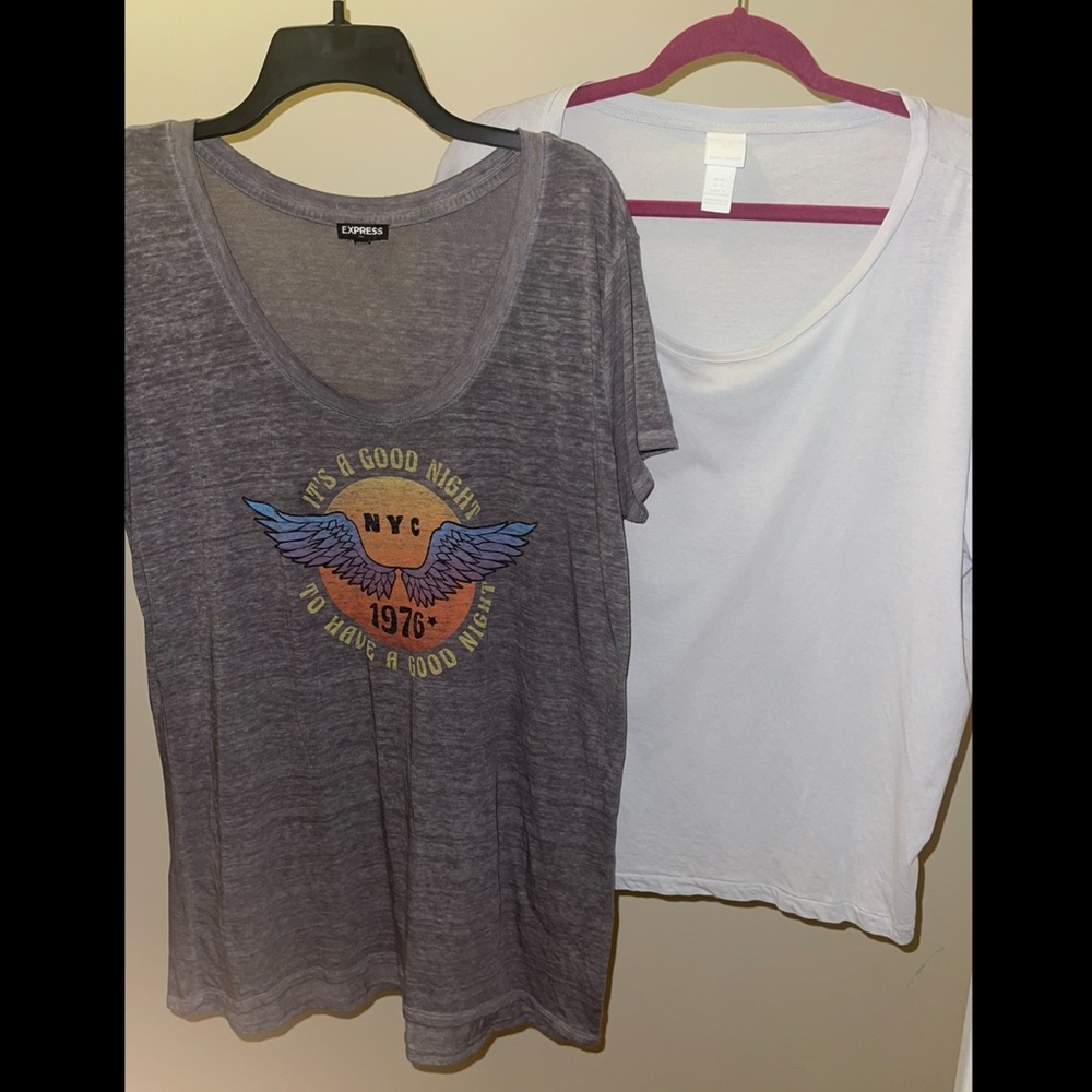 Express and H&M top